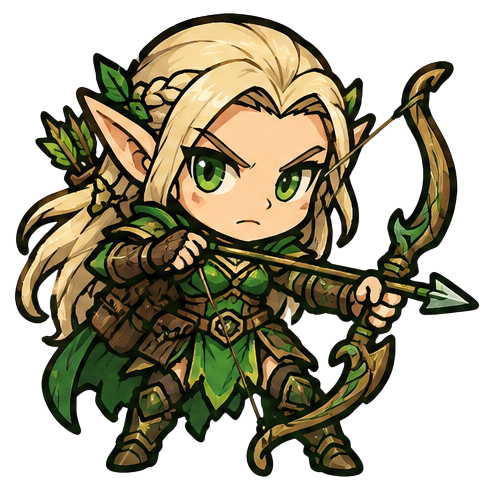 Jade Green Faction Mascot 3" Sticker