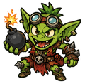 Bomblin Red Faction Mascot 3" Sticker