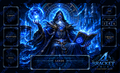 Bracket 4 Deluxe Commander EDH Playmat - Blue