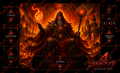 Bracket 4 Deluxe Commander EDH Playmat - Red